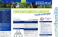 Desktop Screenshot of familie.kreuztal.de